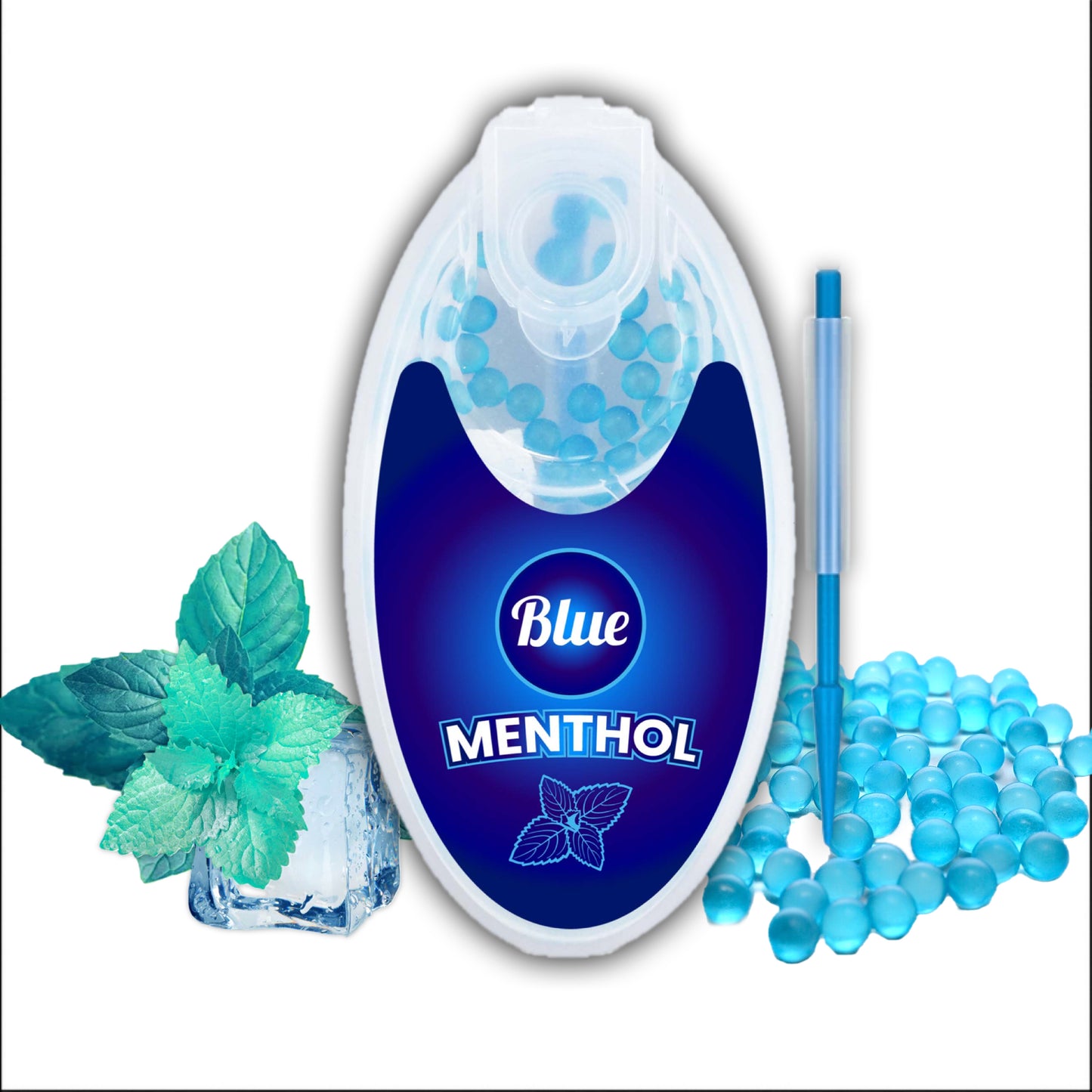 100 Cigarette Balls Menthol Aroma Balls Blue Menthol Flavour Balls Crush Ball Burst Beeds