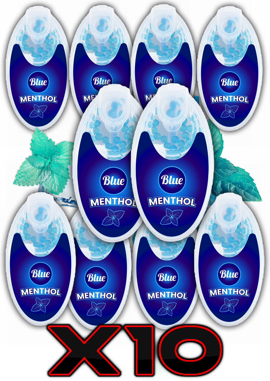 100 Cigarette Balls Menthol Aroma Balls Blue Menthol Flavour Balls Crush Ball Burst Beeds